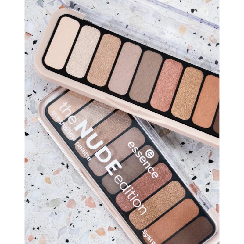 essence The Nude Edition szemhéjfesték paletta árnyalat 10 Pretty in Nude 10 g