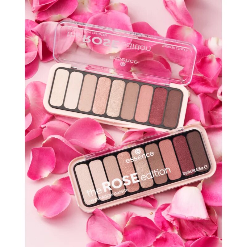 essence The Rose Edition szemhéjfesték paletta árnyalat 20 Lovely In Rose 10 g