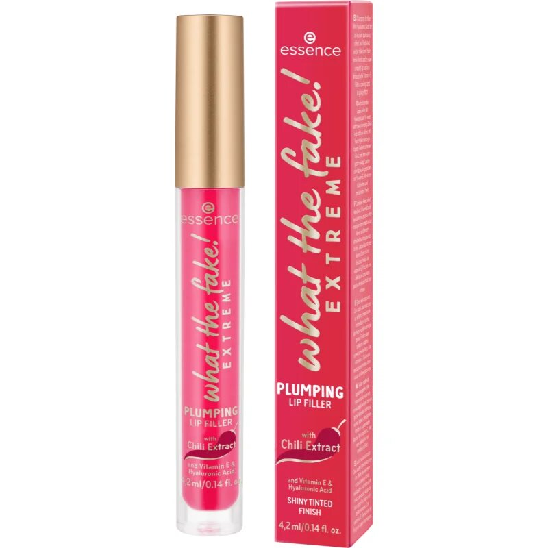 essence WHAT THE FAKE! ajakfény nagyobbító hatás 42 ml