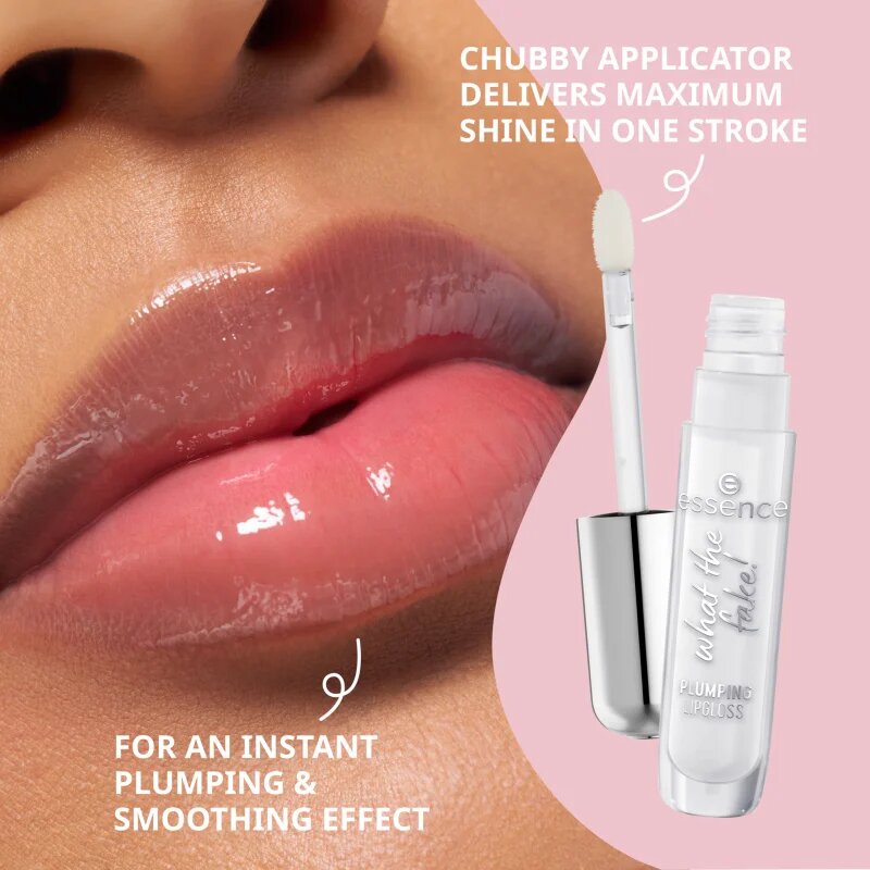 essence WHAT THE FAKE! dúsító ajakfény árnyalat 103 Bare But Better 4 ml