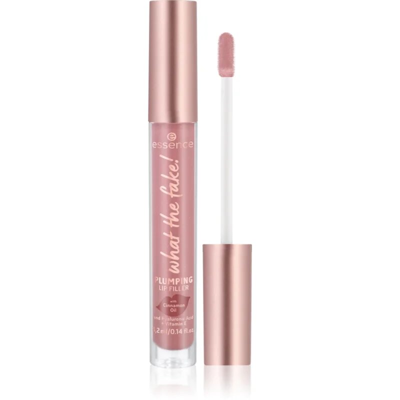 essence WHAT THE FAKE! dúsító ajakfény árnyalat oh my nude! 42 ml