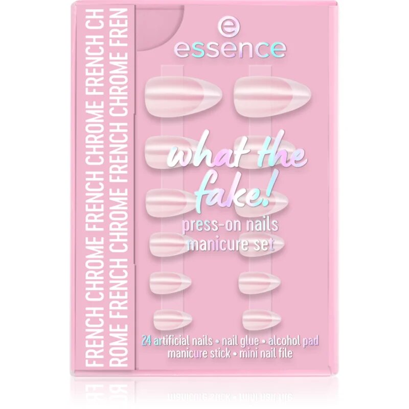 essence WHAT THE FAKE! műköröm 05 FRENCH CHROME