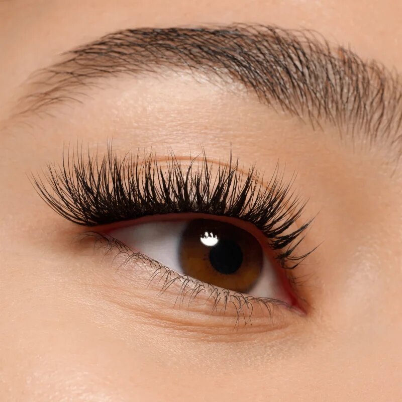 essence WHAT THE FAKE! műszempillák 05 Natural Cluster Brown 1 pár