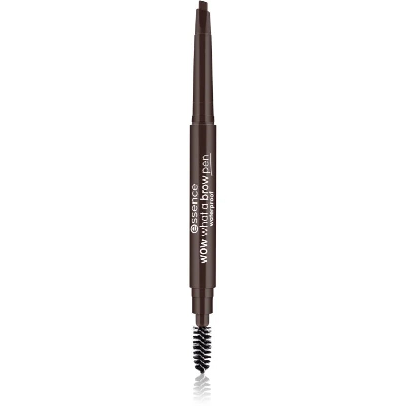 essence WOW What a Brow szemöldök ceruza kefével árnyalat 04 Black-Brown 02 g