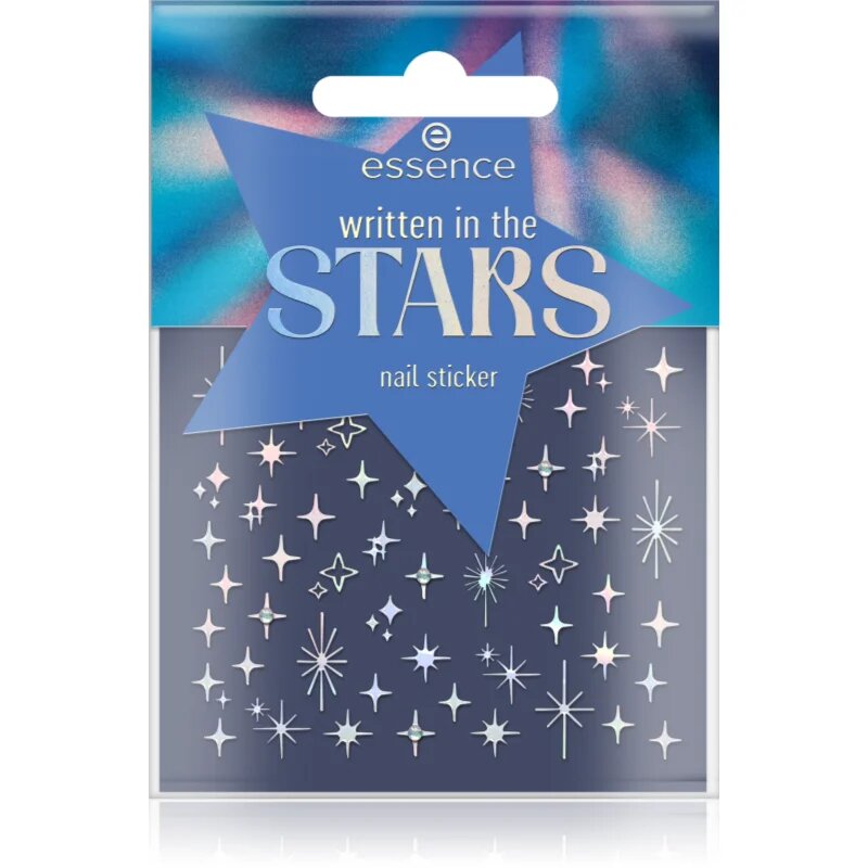essence written in the STARS matricák körmökre 58 db