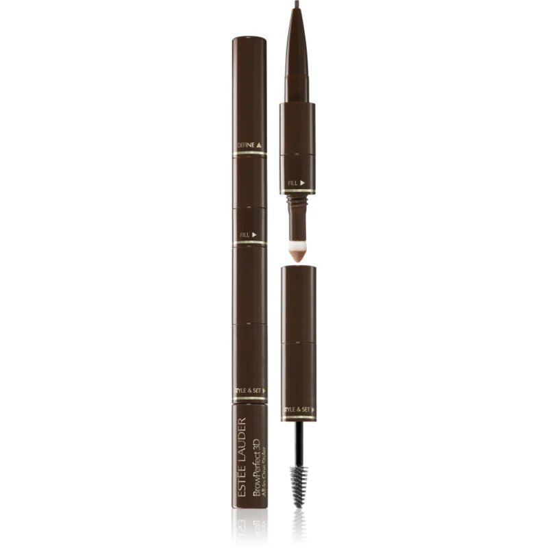 Estée Lauder BrowPerfect 3D All-in-One Styler szemöldök ceruza 3 az 1-ben árnyalat Cool Brown 207 g