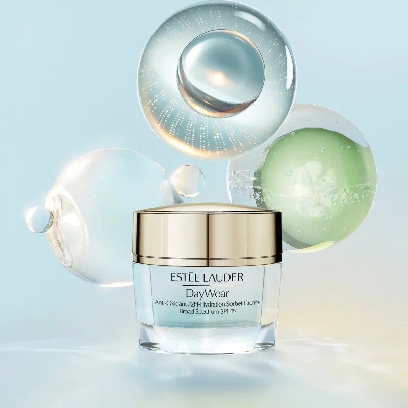 Estée Lauder DayWear Anti-Oxidant 72H-Hydration Sorbet Creme gyengéd géles krém normál és kombinált bőrre SPF 15 50 ml