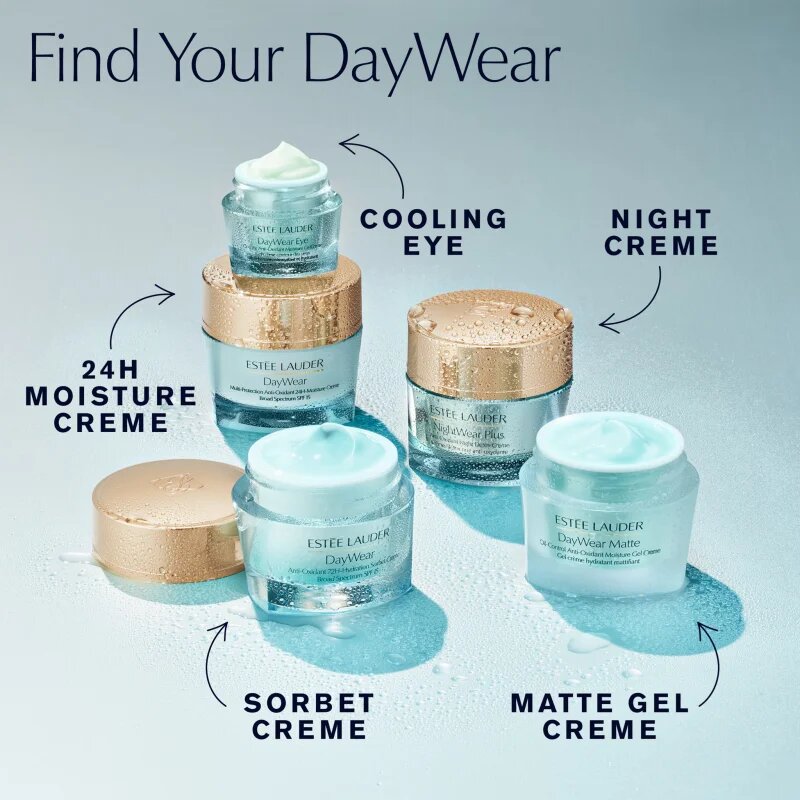 Estée Lauder DayWear Anti-Oxidant 72H-Hydration Sorbet Creme gyengéd géles krém normál és kombinált bőrre SPF 15 50 ml