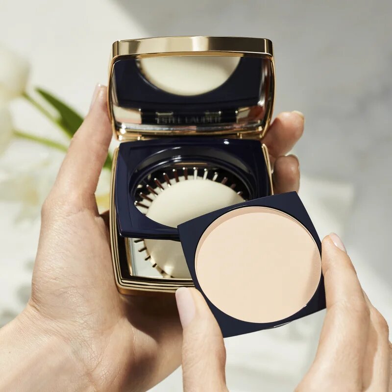 Estée Lauder Double Wear Stay-in-Place Matte Powder Foundation púderes make-up SPF 10 árnyalat 2C3 Fresco 11 g