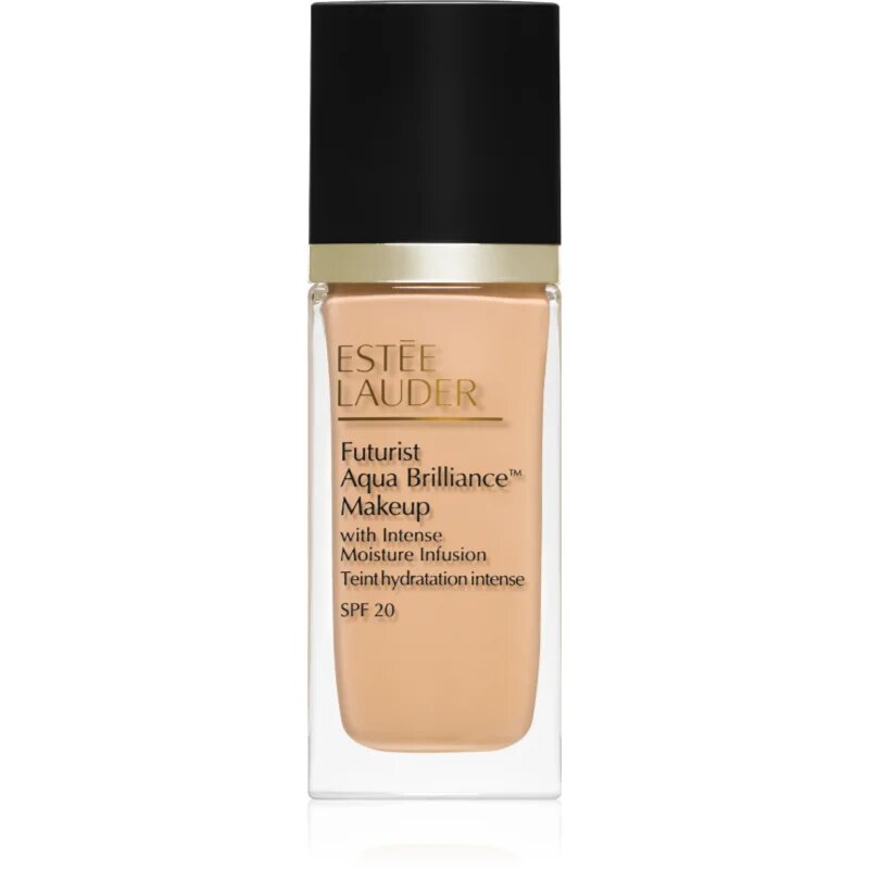 Estée Lauder Futurist Aqua Brilliance™ Makeup SPF 20 hidratáló alapozó árnyalat 1W0 Warm Porcelain 30 ml