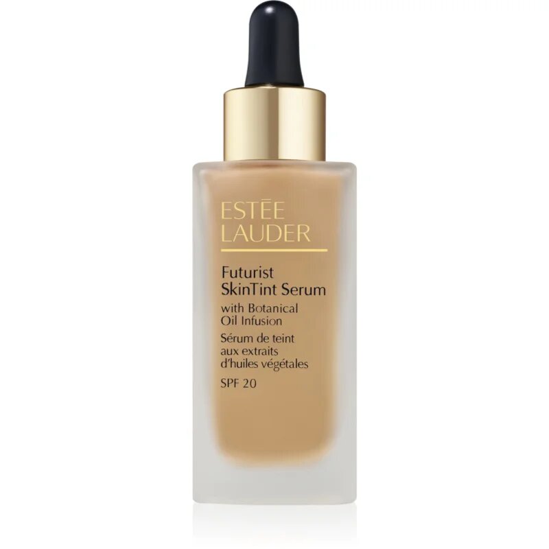 Estée Lauder Futurist SkinTint Serum Foundation With Botanical Oil Infusion SPF 20 ápoló alapozó SPF 20 árnyalat 2W1 Dawn 30 ml