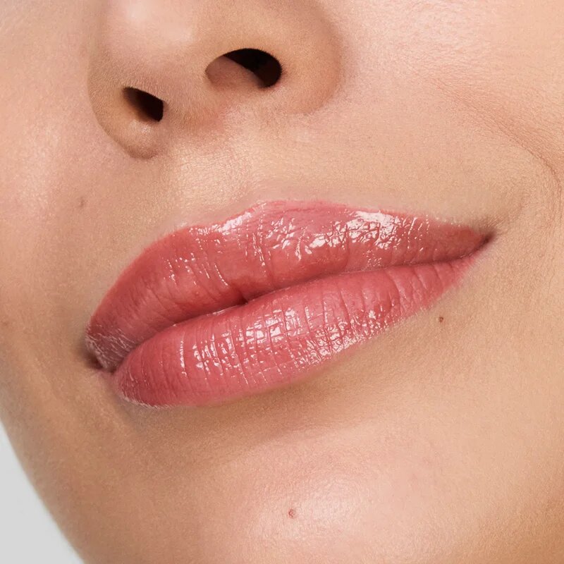 Estée Lauder Pure Color Melt-On Glosstick Magasan pigmentált szájfény stift árnyalat Melted Rose 1.8 g