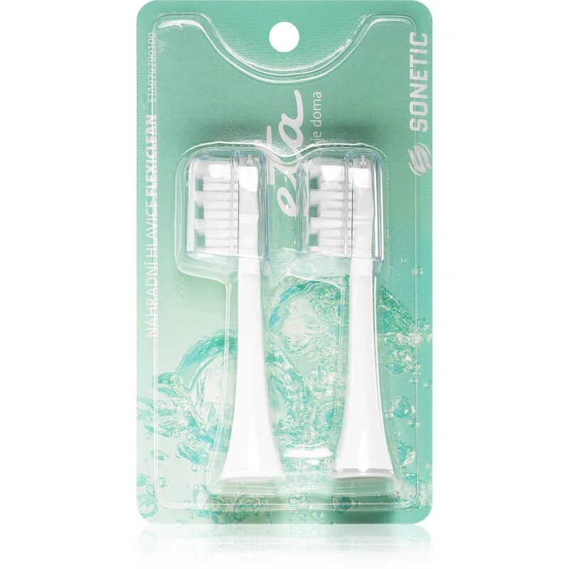 ETA Sonetic FlexiClean 0707 90100 csere fejek a fogkeféhez közepes For x707 2 db