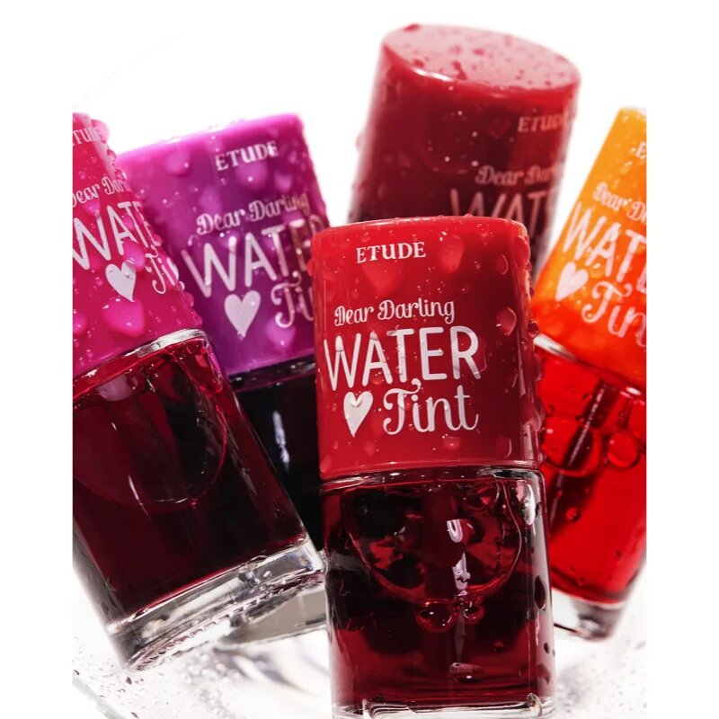 ETUDE Dear Darling Water Tint ajakszínező hidratáló hatással árnyalat #03 Orange 9 g