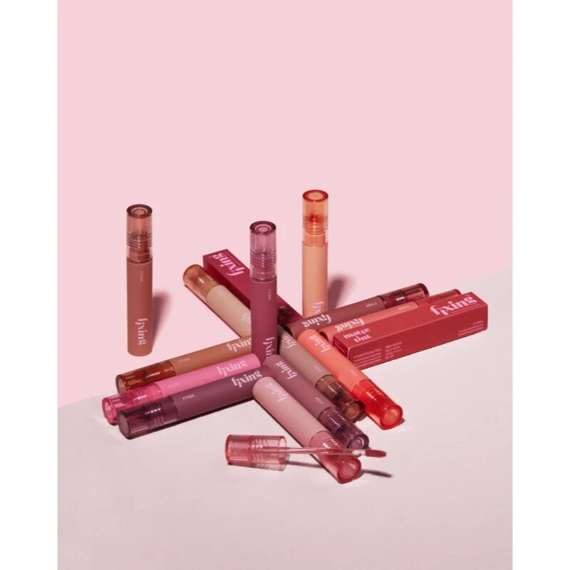 ETUDE Fixing Tint Ultra matt hosszantrató rúzs árnyalat #08 Dusty Biege 4 g