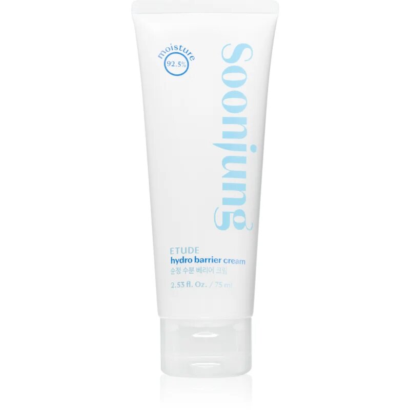 ETUDE SoonJung Hydro Barrier Cream hidratáló krém nyugtató hatással 75 ml