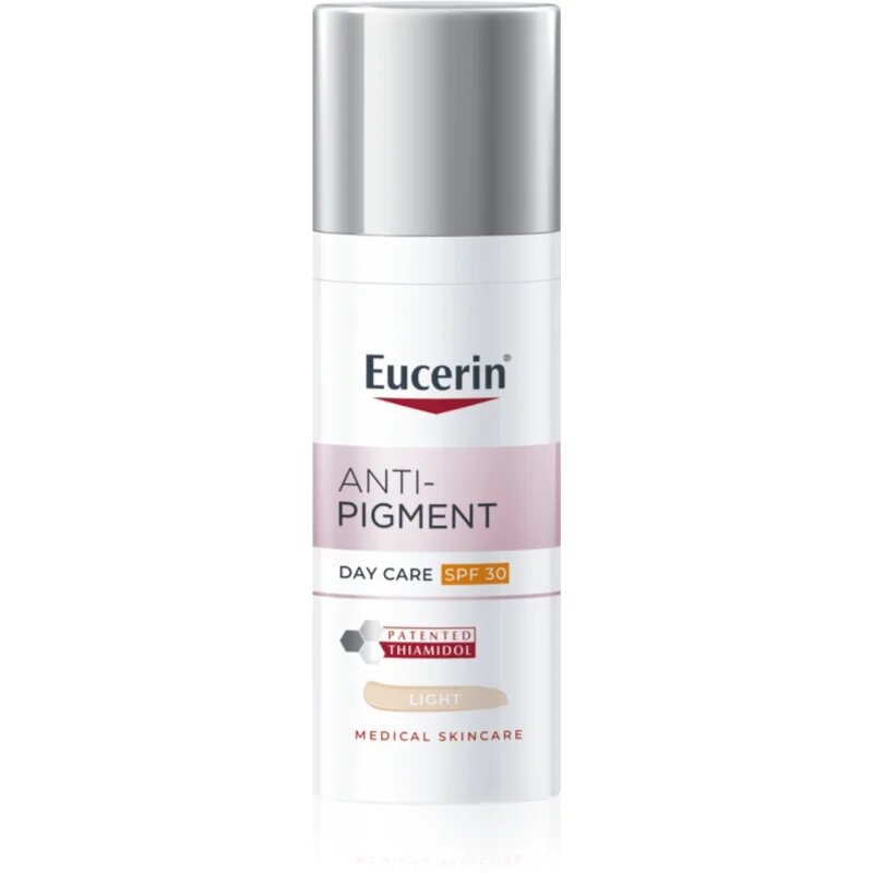 Eucerin Anti-Pigment Day SPF 30 Tinted Light tonizáló krém a pigment foltok ellen 50 ml