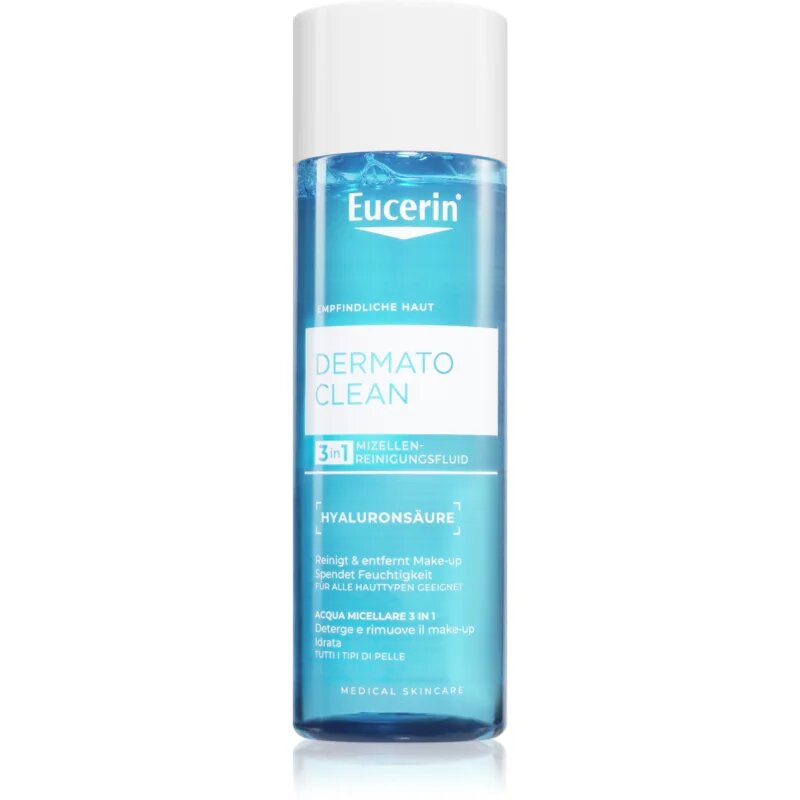 Eucerin DermatoClean tisztító micellás víz 3 az 1-ben 200 ml
