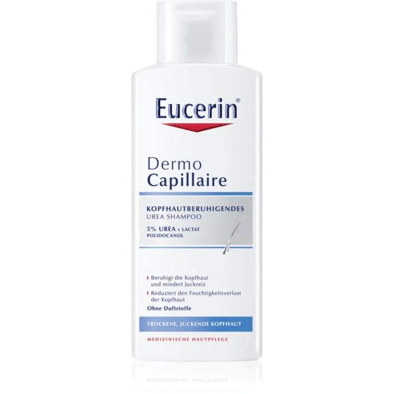 Eucerin DermoCapillaire sampon száraz viszkető fejbőrre 250 ml