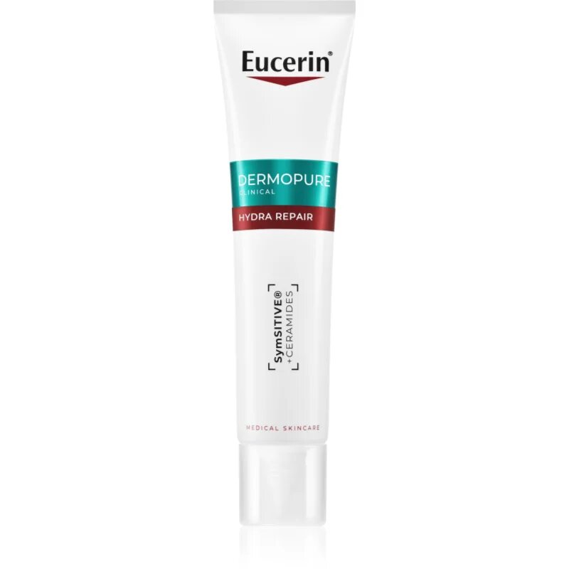 Eucerin DermoPure Clinical Hydra Repair megújító krém az aknéra hajlamos zsíros bőrre 40 ml