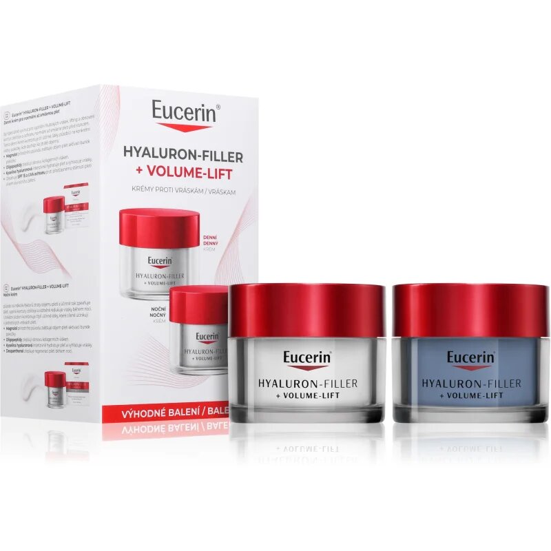Eucerin Hyaluron-Filler + Volume-Lift lifting ápolás takarékos kiszerelés
