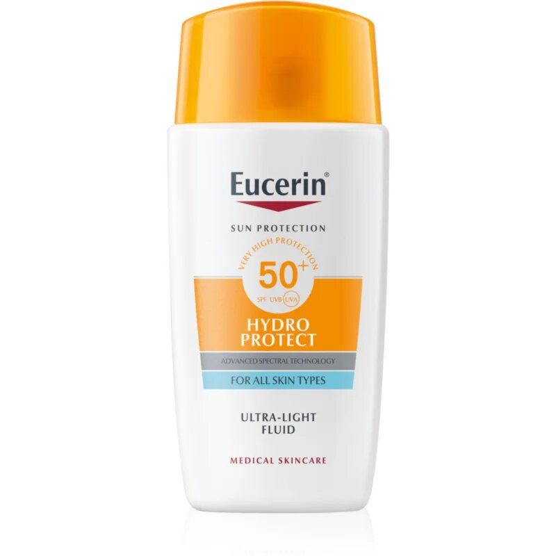 Eucerin Hydro Protect Ultra Light Fluid SPF 50+ napozó fluid az arcra SPF 50+ 50 ml