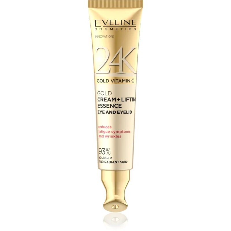 Eveline Cosmetics 24k Gold & Caviar 24K Gold Vitamin C szemkörnyékápoló krém 15 ml