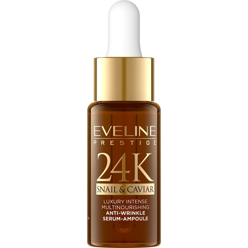 Eveline Cosmetics 24K Snail & Caviar ránctalanító szérum csigakivonattal 18 ml