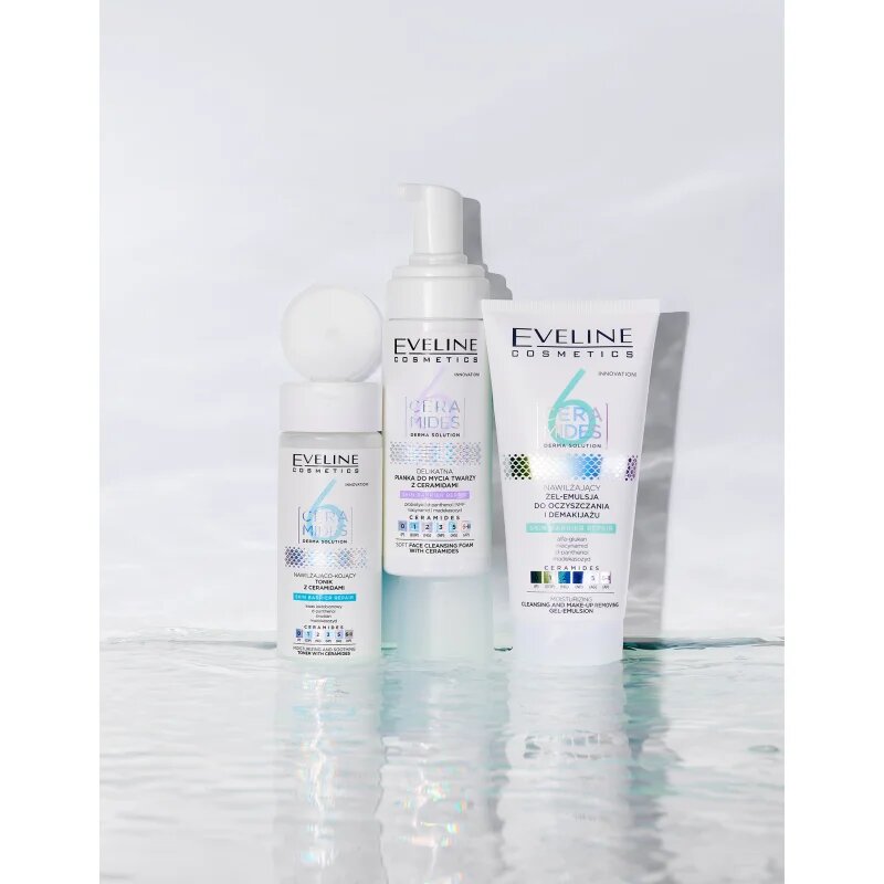 Eveline Cosmetics 6 Ceramides zselés emulzió mélytisztításhoz 150 ml