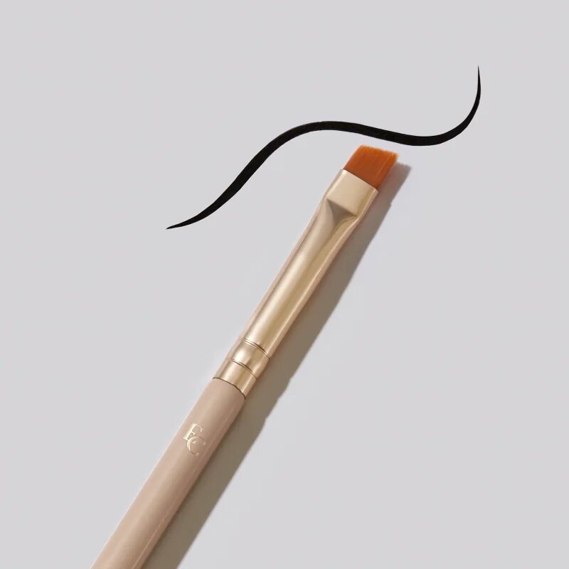 Eveline Cosmetics Accessories ferde szemkihúzó ecset kefével E05 1 db