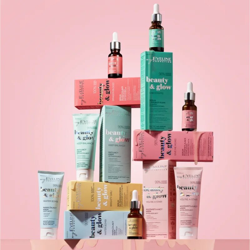 Eveline Cosmetics Beauty & Glow Keep Balance! mattító krém méregtelenítő hatással 75 ml