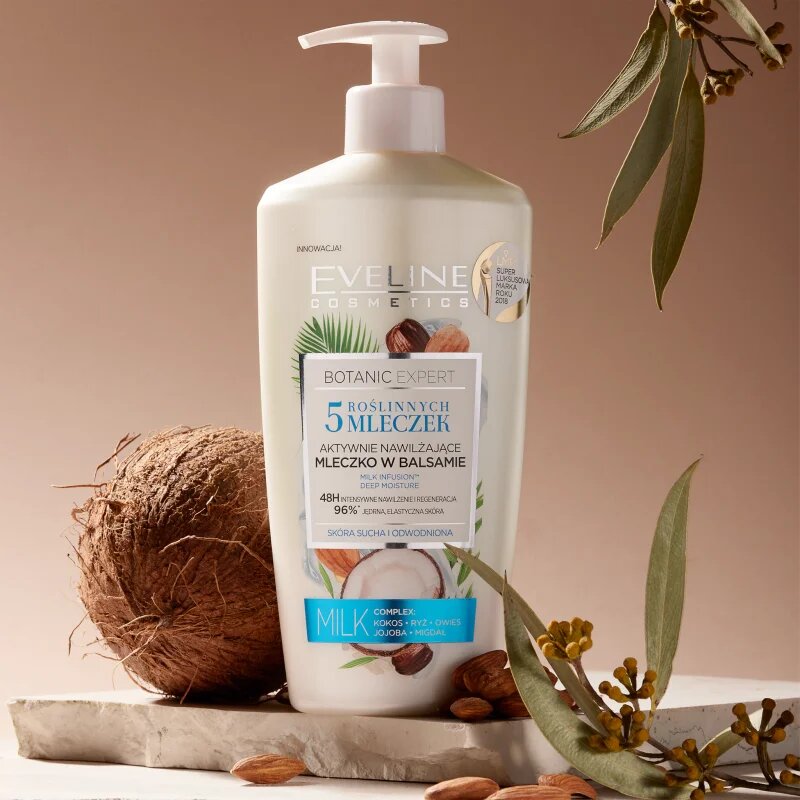 Eveline Cosmetics Botanic Expert hidratáló testápoló tej 350 ml