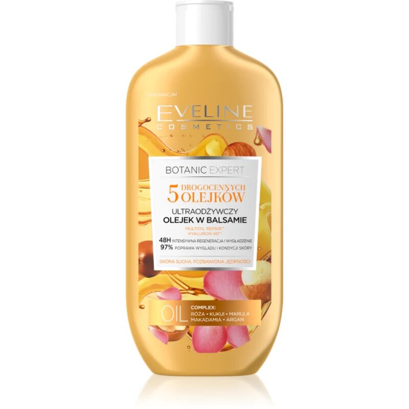Eveline Cosmetics Botanic Expert tápláló testápoló tej száraz bőrre 350 ml