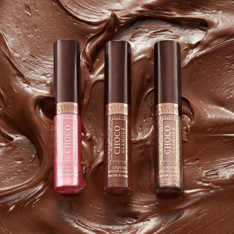 Eveline Cosmetics Choco Glamour folyékony szemhéjfesték árnyalat 06 65 ml