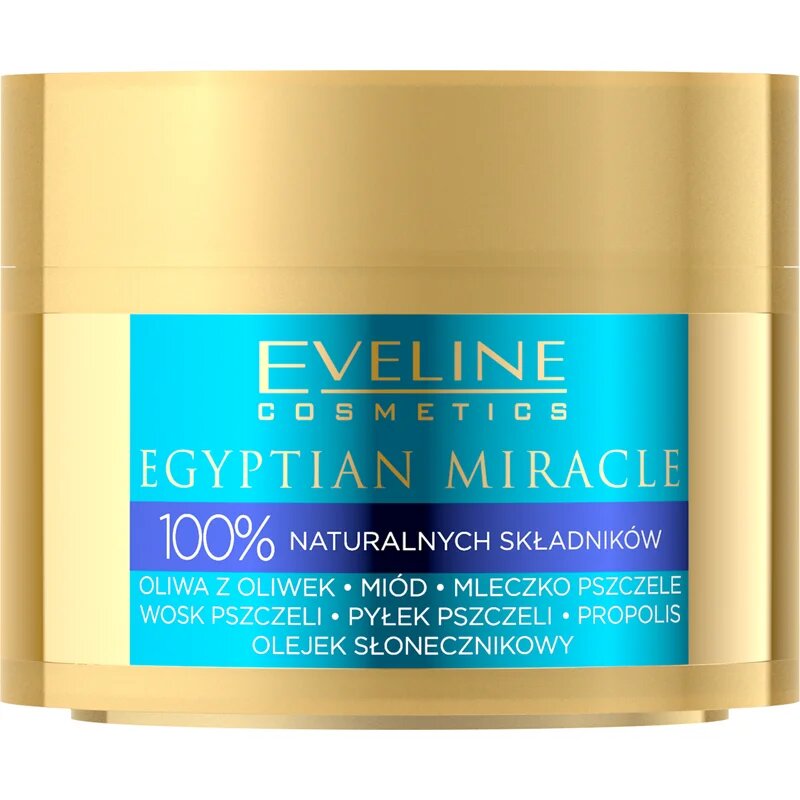 Eveline Cosmetics Egyptian Miracle hidratáló és tápláló krém arcra testre és hajra 40 ml