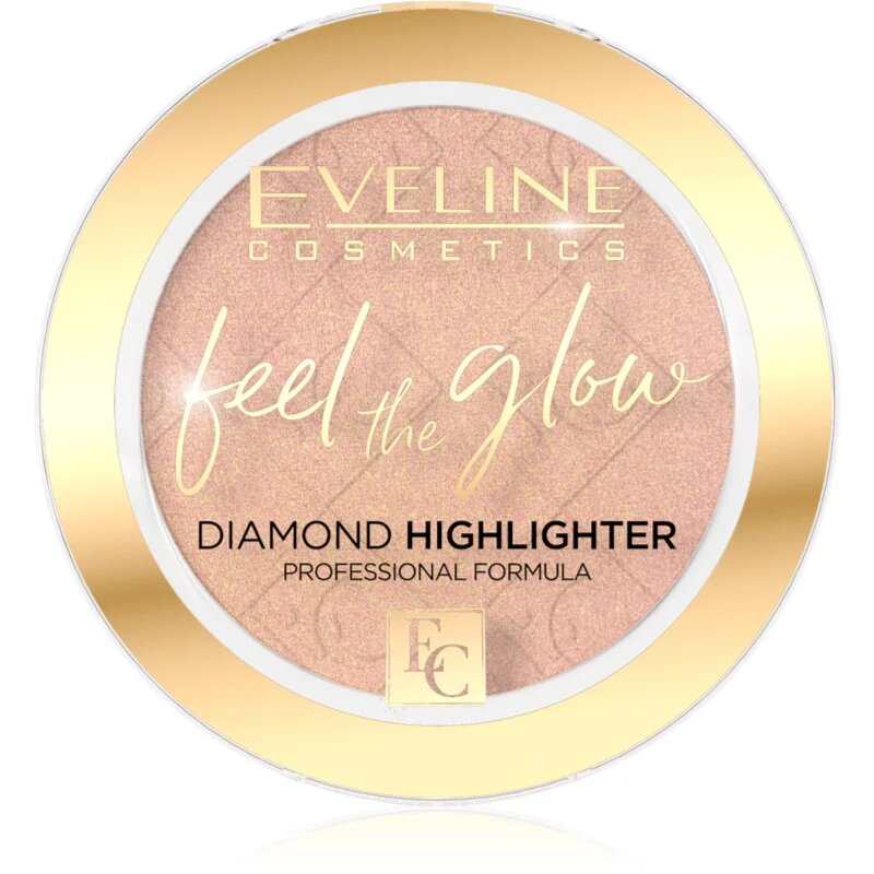 Eveline Cosmetics Feel The Glow highlighter árnyalat 02 Beach Glow 42 g