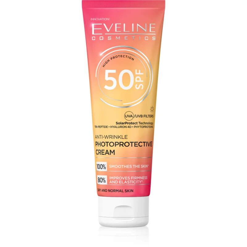 Eveline Cosmetics Fotoochronny Krem SPF 50 ránctalanító krém 30 ml