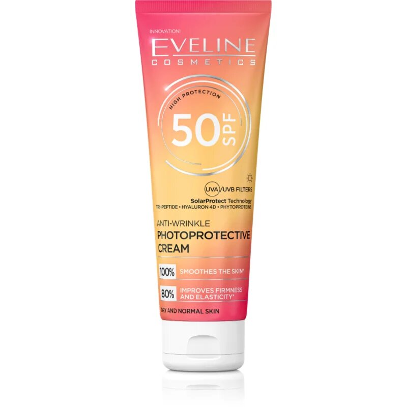 Eveline Cosmetics Fotoochronny Krem SPF 50 ránctalanító krém 30 ml