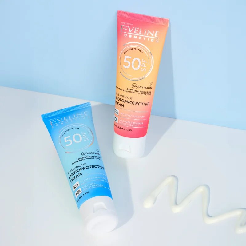 Eveline Cosmetics Fotoochronny Krem SPF 50 ránctalanító krém 30 ml