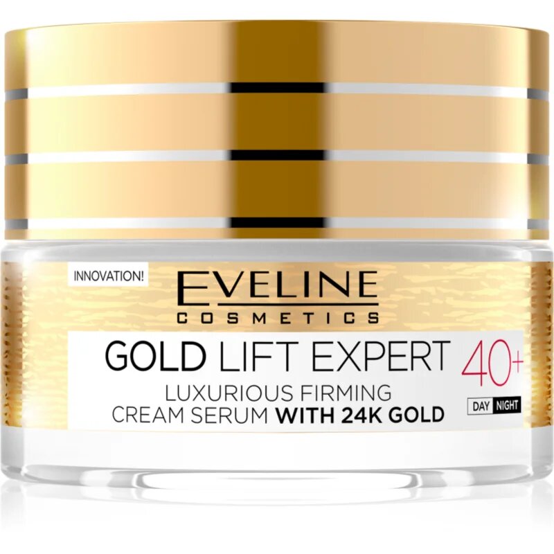 Eveline Cosmetics Gold Lift Expert luxus feszesítő krém 24 karátos arannyal 50 ml