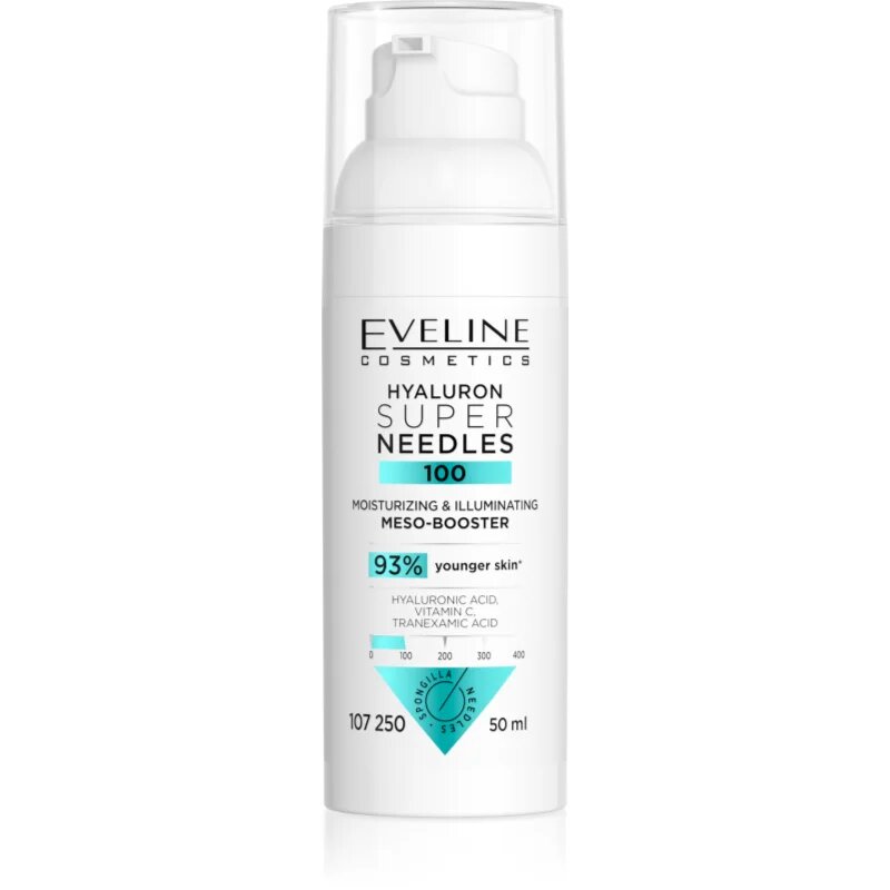 Eveline Cosmetics Hyaluron Super Needles 100 hidratáló szérum 50 ml