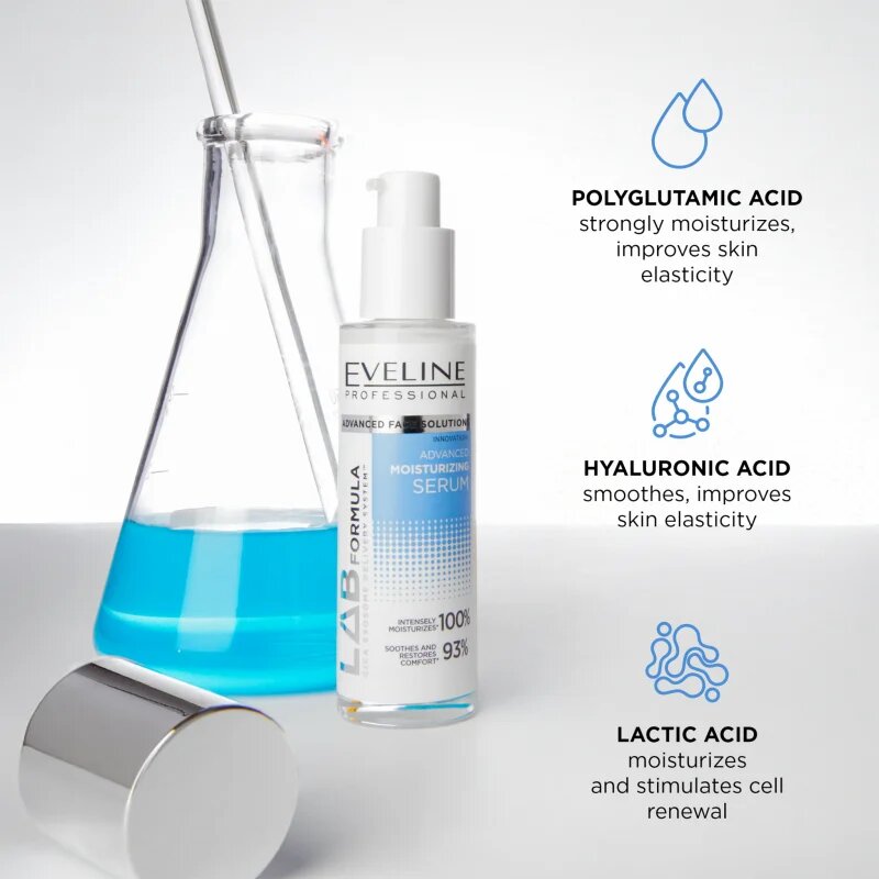 Eveline Cosmetics LAB Formula 18% Solution hidratáló szérum 30 ml