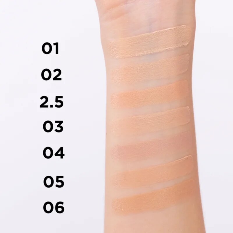 Eveline Cosmetics Liquid Camouflage vízálló korrektor hialuronsavval árnyalat 2.5 75 ml