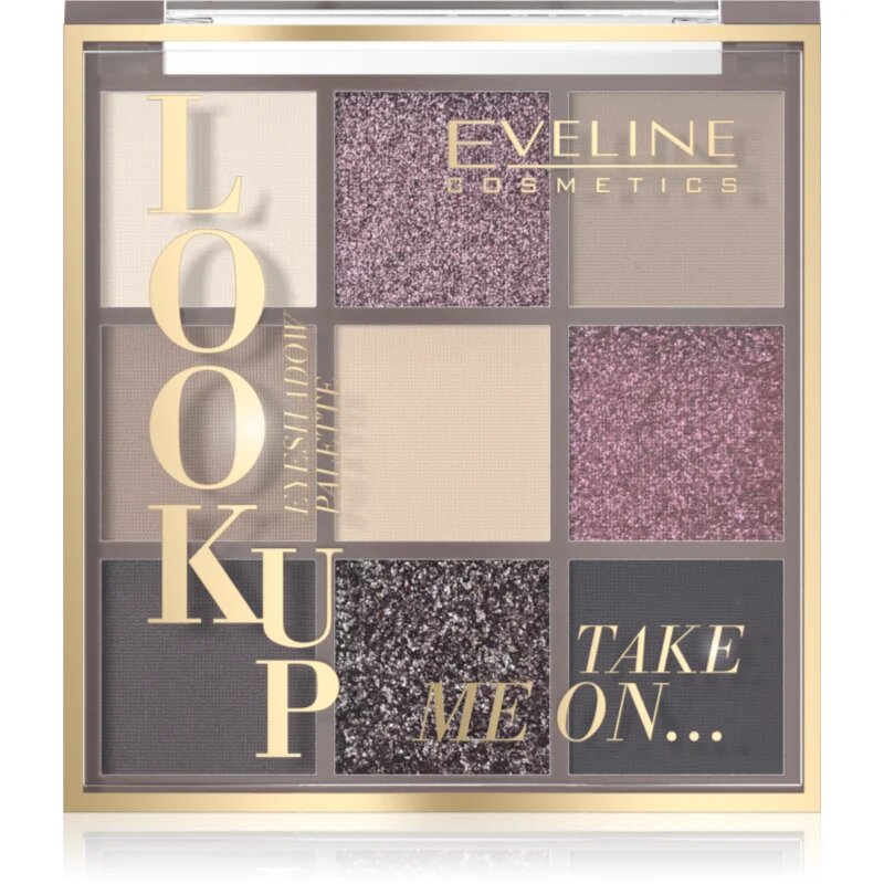 Eveline Cosmetics Look Up Take Me On... szemhéjfesték paletta 108 g