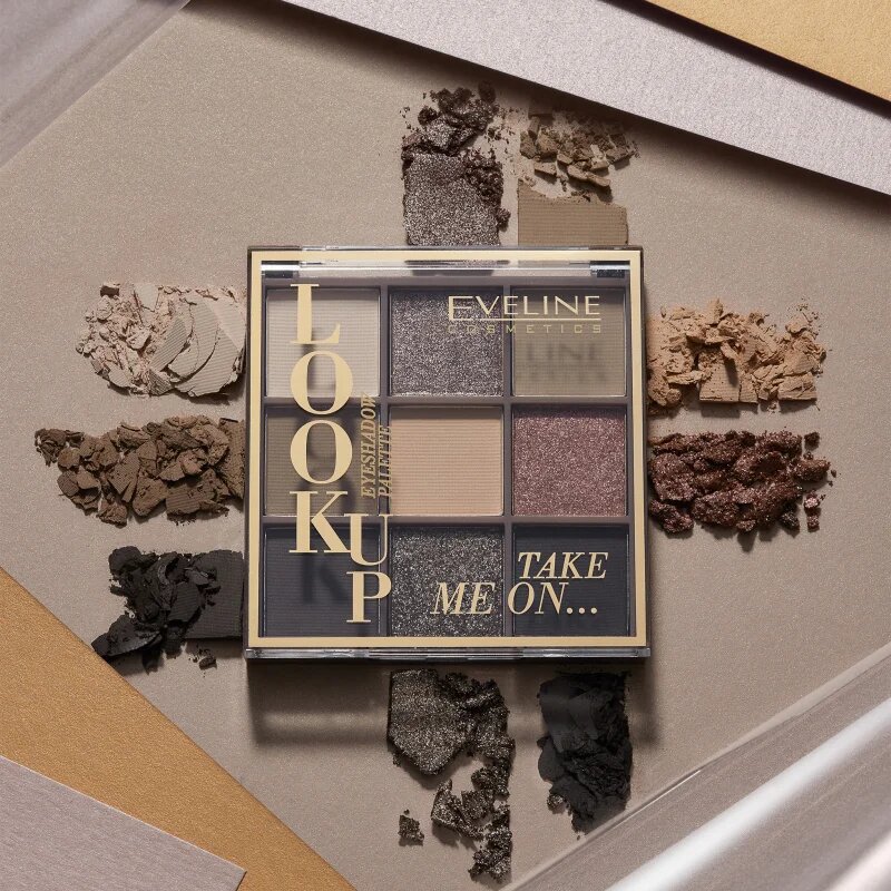 Eveline Cosmetics Look Up Take Me On... szemhéjfesték paletta 108 g