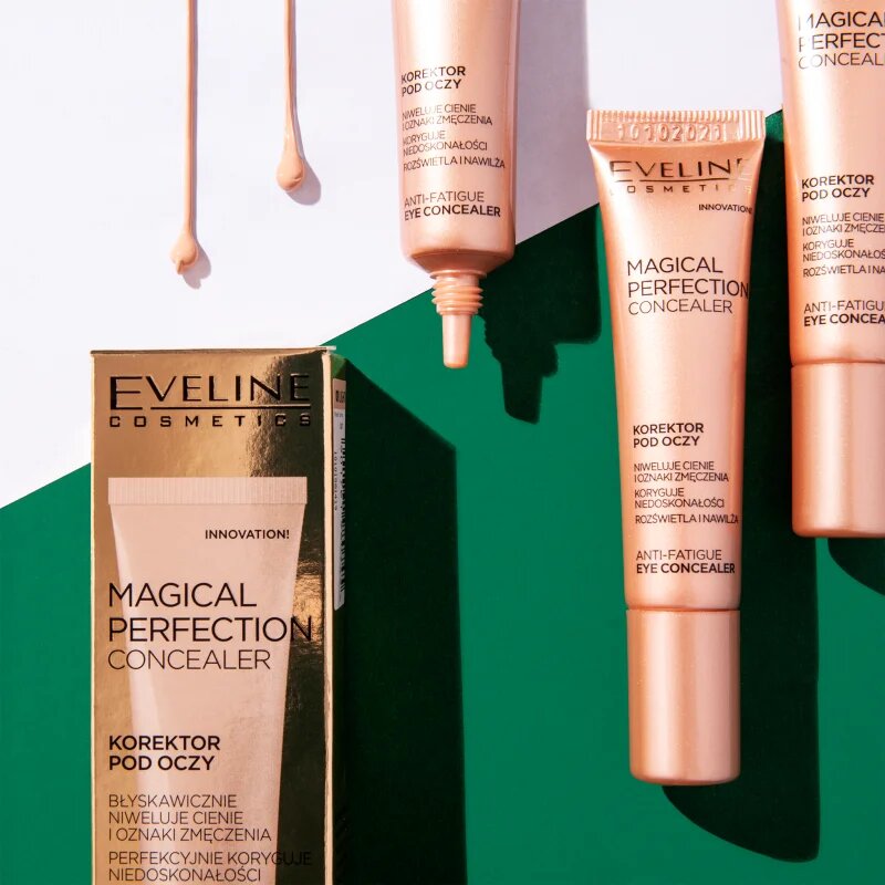 Eveline Cosmetics Magical Perfection korrektor a szem alatti karikákra árnyalat 01 Light 15 ml