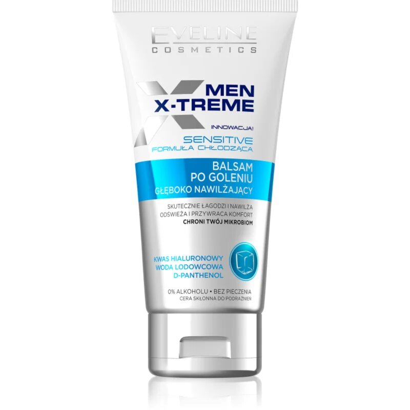 Eveline Cosmetics Men X-Treme Sensitive hidratáló borotválkozás utáni balzsam az érzékeny bőrre 150 ml