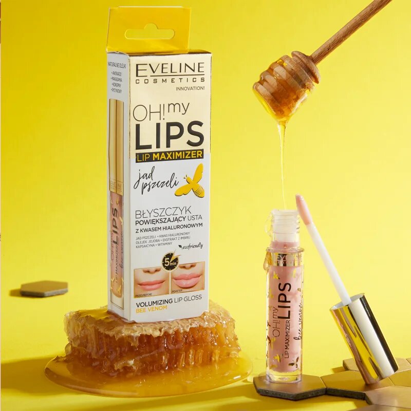 Eveline Cosmetics OH! my LIPS Lip Maximizer dúsító ajakfény méhméreggel 45 ml