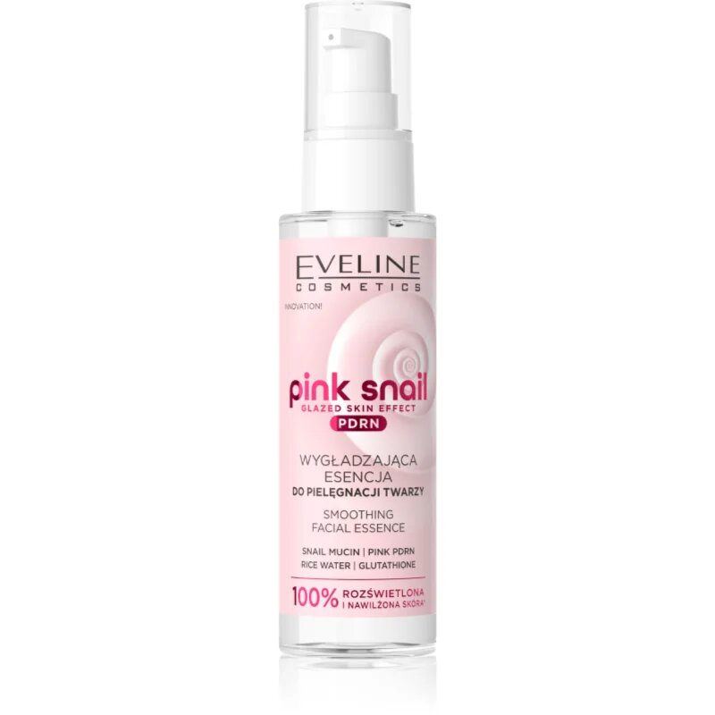Eveline Cosmetics Pink Snail Glazed Skin Effect eszencia kisimító hatással 100 ml