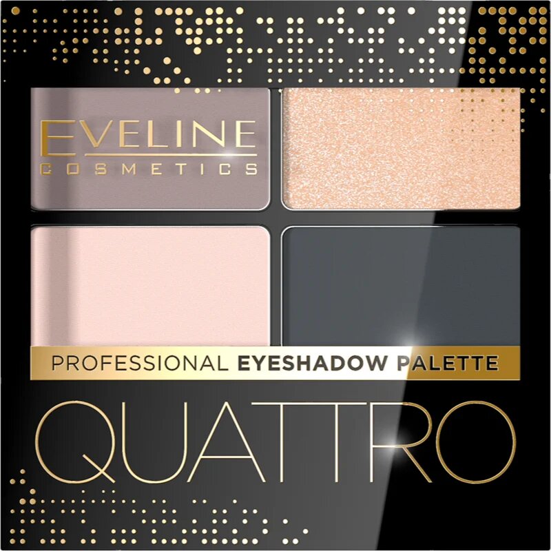 Eveline Cosmetics Quattro szemhéjfesték paletta árnyalat 02 32 g